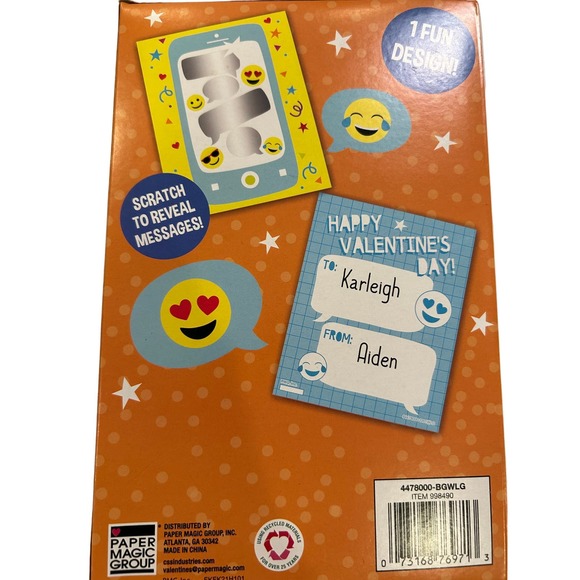 Studio 2/14 Valentines Cards Kids 2 packs of 16 New - Picture 7 of 8